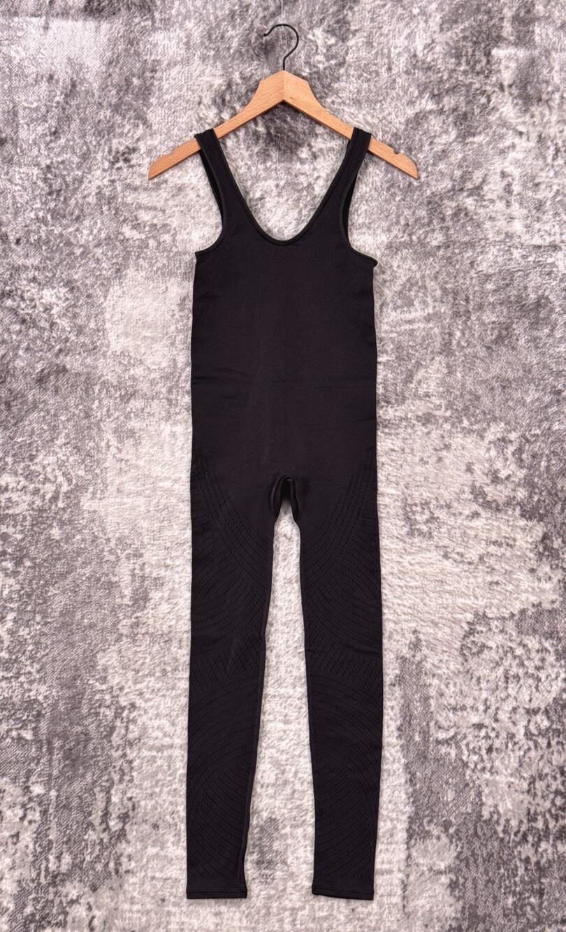 Lululemon Align Bodysuit 0 Womens Black Vented Sleeveless